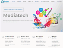 Tablet Screenshot of mediatechsolution.com